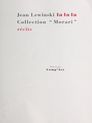 cover image of La la la
